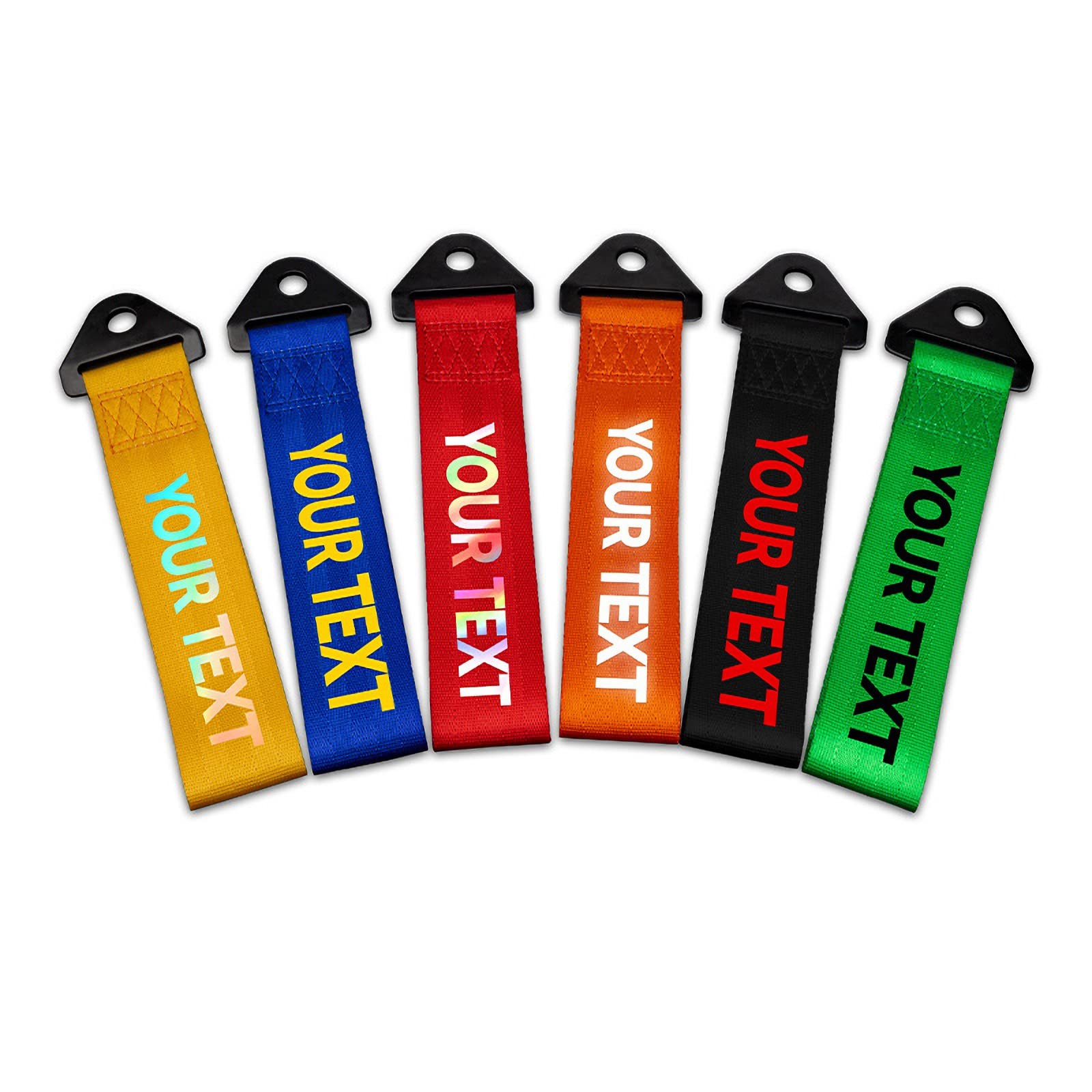 Sangle de remorquage JDM – Sangle de remorque de sport personnalisée avec design réfléchissant