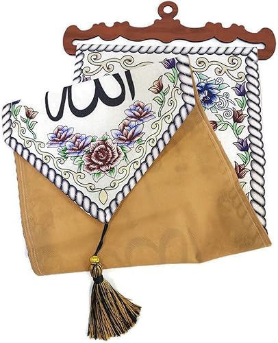 Miniatura 4 de AMN-362 - Póster decorativo para colgar en la pared, diseño de caligrafía árabe, decoración de arte islámico, regalo musulmán, 11.4 x 39.4 in