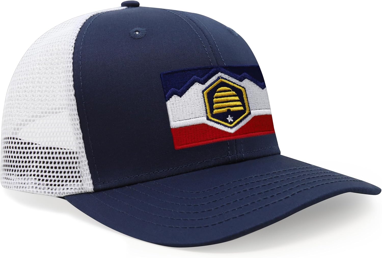 International Tie State Hat for Men and Women, Adjustable Snapback Trucker Baseball Cap with Embroidered Patch