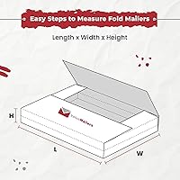 Vista 3 de ValueMailers - Sobres de 100 discos LP blancos con capacidad para 1 a 4 álbumes, 12 pulgadas, cartón de vinilo LP con cierre de profundidad múltiple