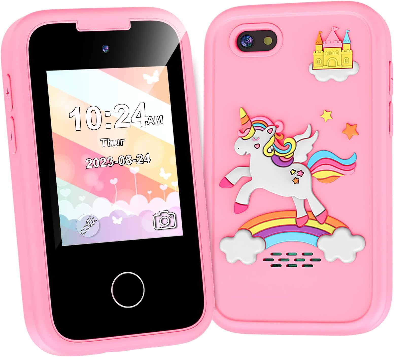 Kids Smart Phone Gifts Toys for Girls Boys Age 3-8,Toddler Learning Toys with...