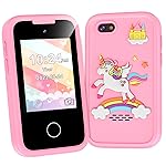 Kids Smart Phone Gifts Toys for Girls Boys Age 3-8,Toddler Learning Toys with Educational Games, 3 4 5 7 8 9 6 8 9 Year Old Girl Birthday Gift Ideas-Pink