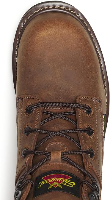 Thorogood Jobsite Series - Metatarsal - 6 I-Met Composite Safety Toe Men's Durable Waterproof Work Boots for Heavy Duty Jobs