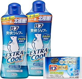 Bub 清爽淋浴 Extral 250毫升×2个+附沐浴剂