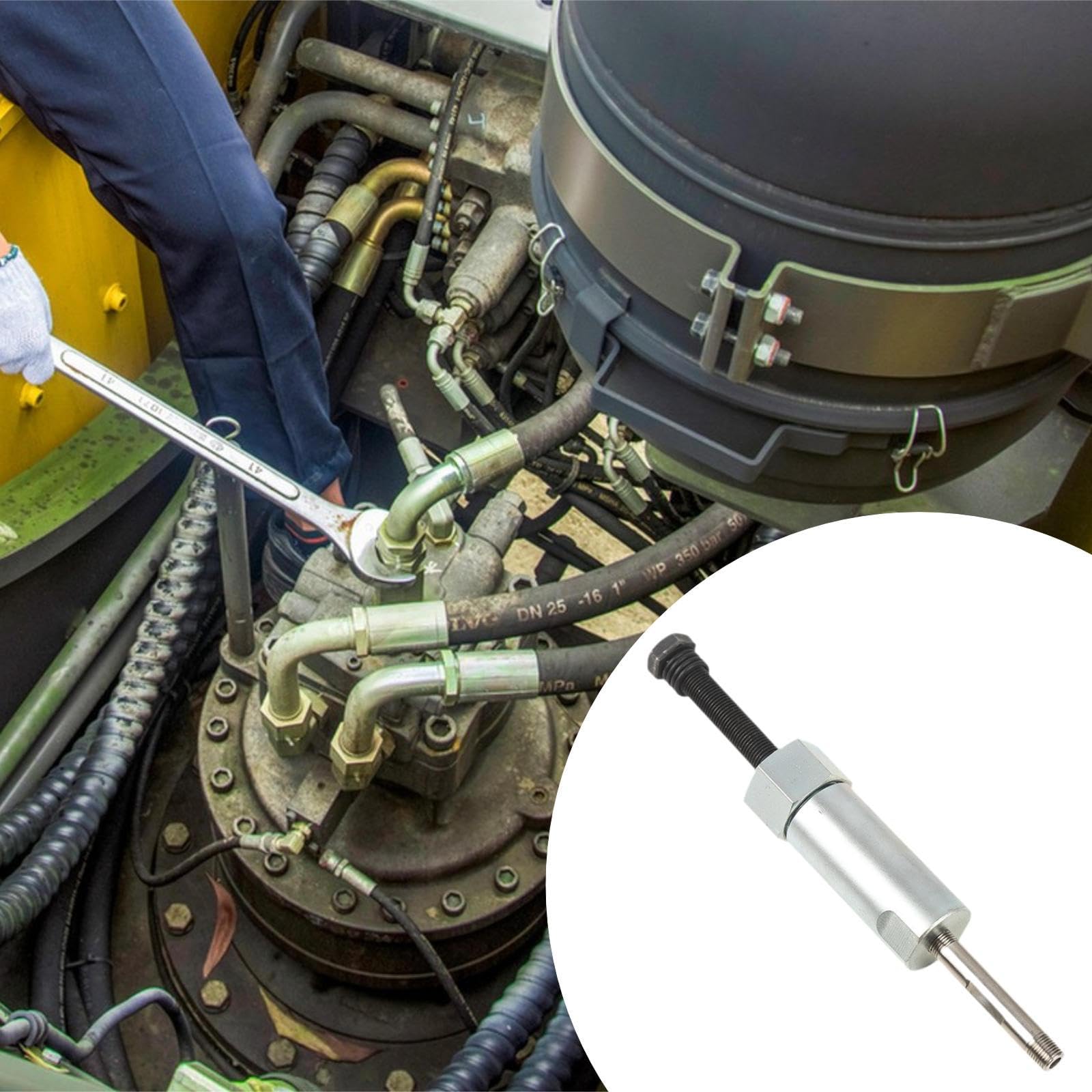 Herramienta de Limpieza Zerk Universal, Limpiador Endurecido para Bujes, Ejes, Maquinaria Agrícola Y Automotriz, M6 M8 M10