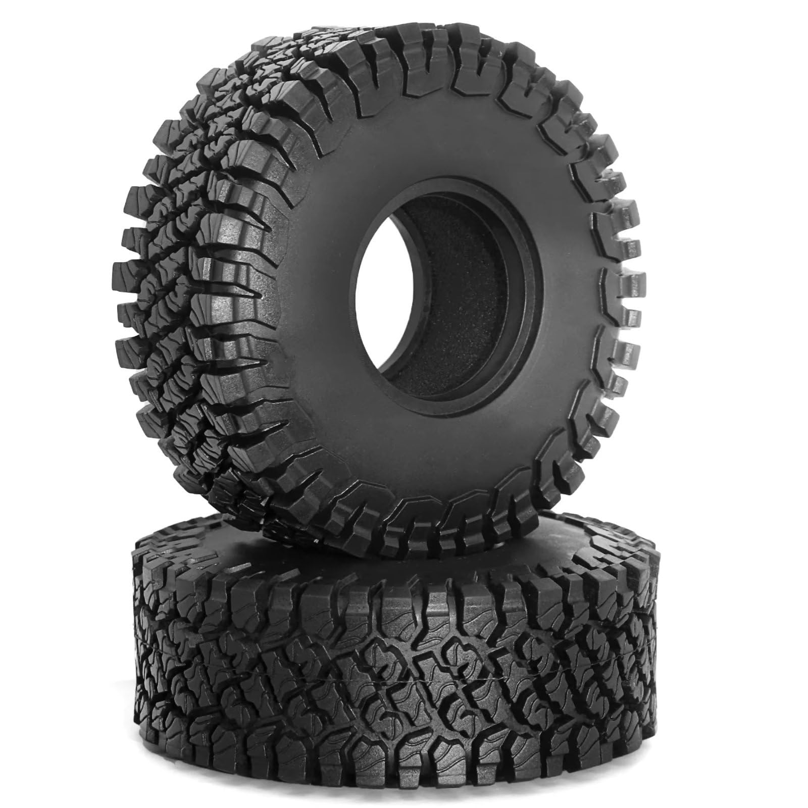 Pezzi Ricambio Auto Rc Per Axial Per SCX10 Per Traxxas Per TRX4 Per Redcat Per MST 1/10 4 Pezzi 118mm 1.9" Pneumatico In Gomma Ruota Pneumatico RC Crawler Car