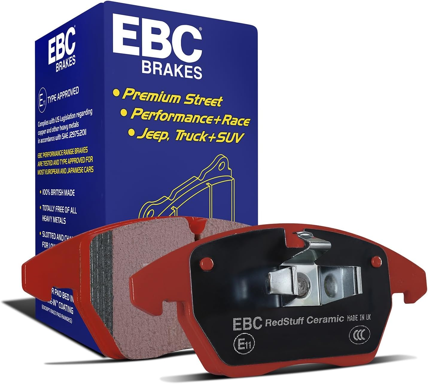 Brakes DP31591C Redstuff Ceramic Low Dust Brake Pad(Front)