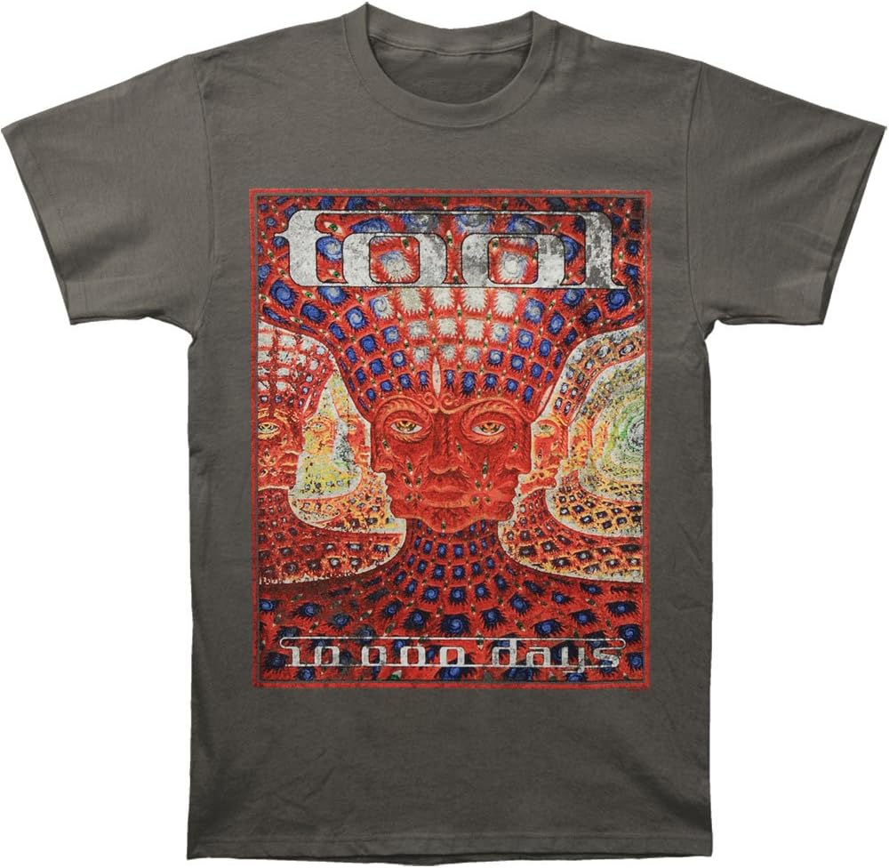 Tool - Mens 10000 Washes T-shirt Large Grey