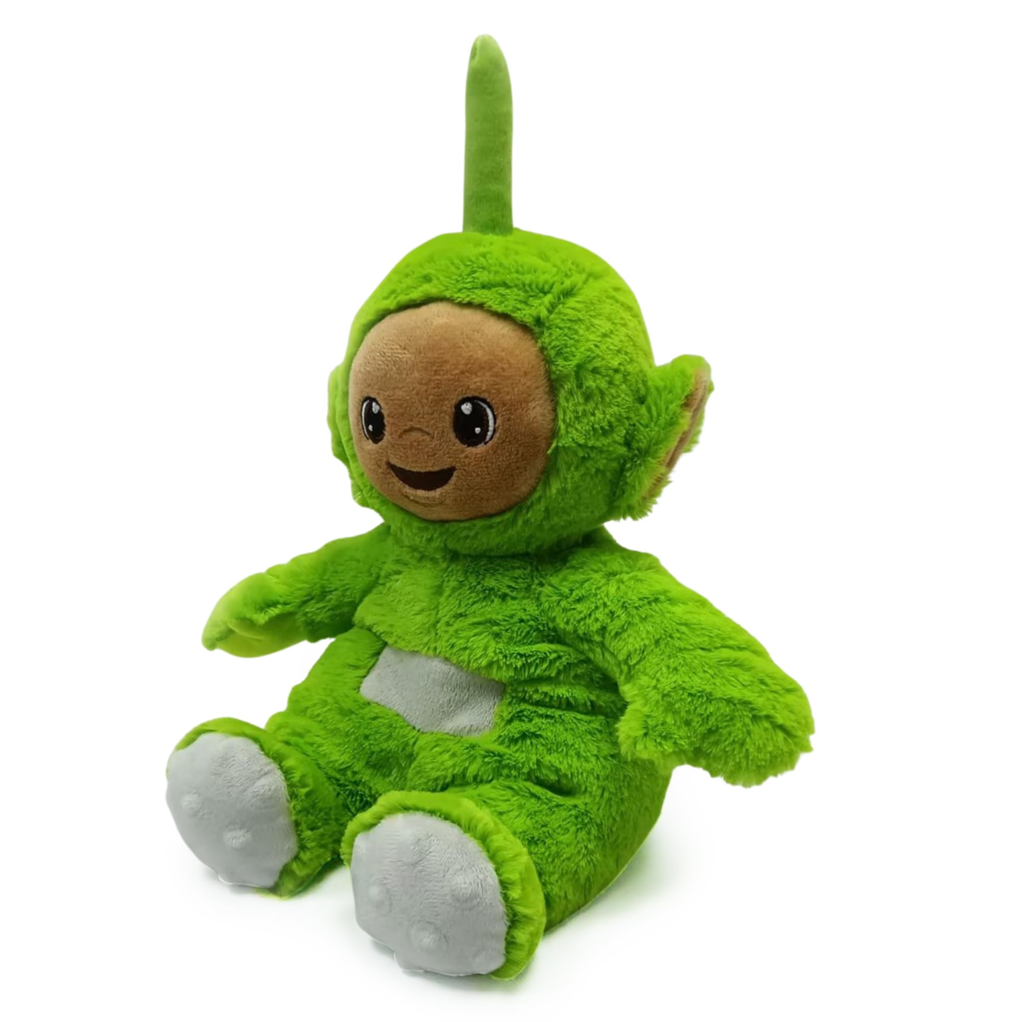 Warmies Plush Dipsy Mikrowellengeeignetes Spielzeug, beheizbares gewichtetes Plüschtier für Kinder und Erwachsene, gefülltes Kuscheltier, sanft duftet mit französischem Lavendel - Grün