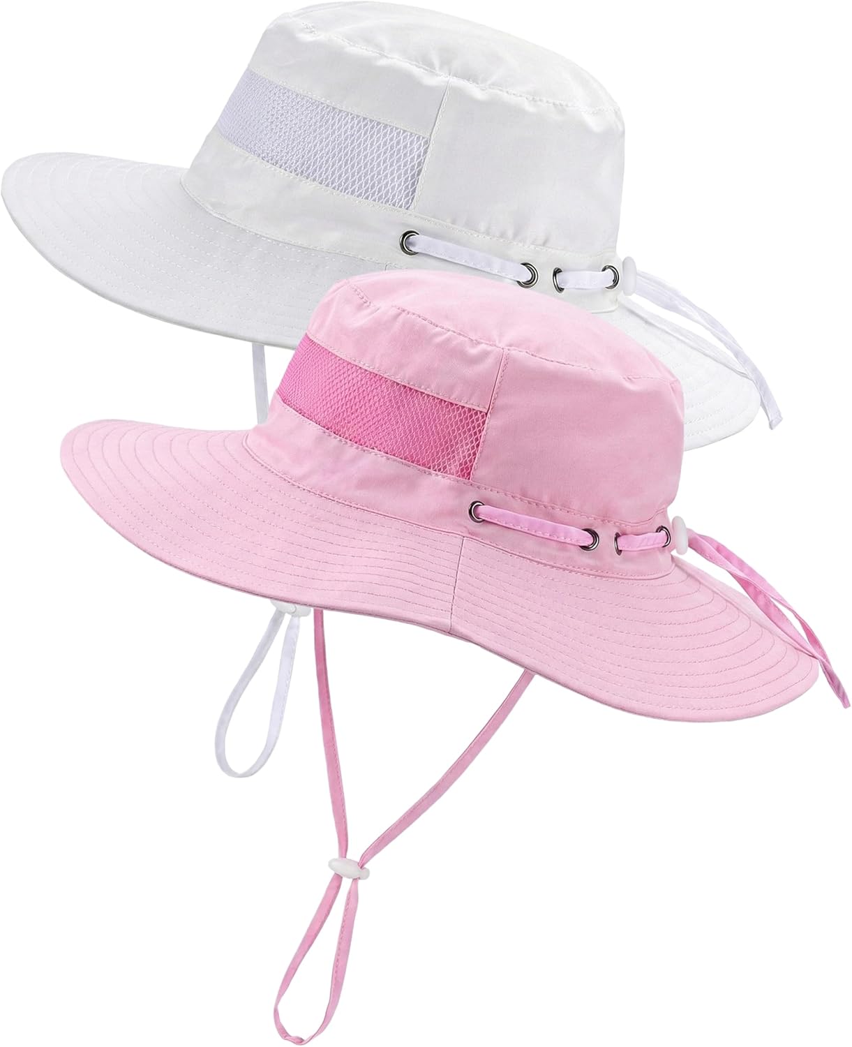 Toddler Baby Sun Hat Kids Summer Sun Hat UV Protection 50+ Adjustable Kids Beach Hat with Breathable Mesh for Boys Girls