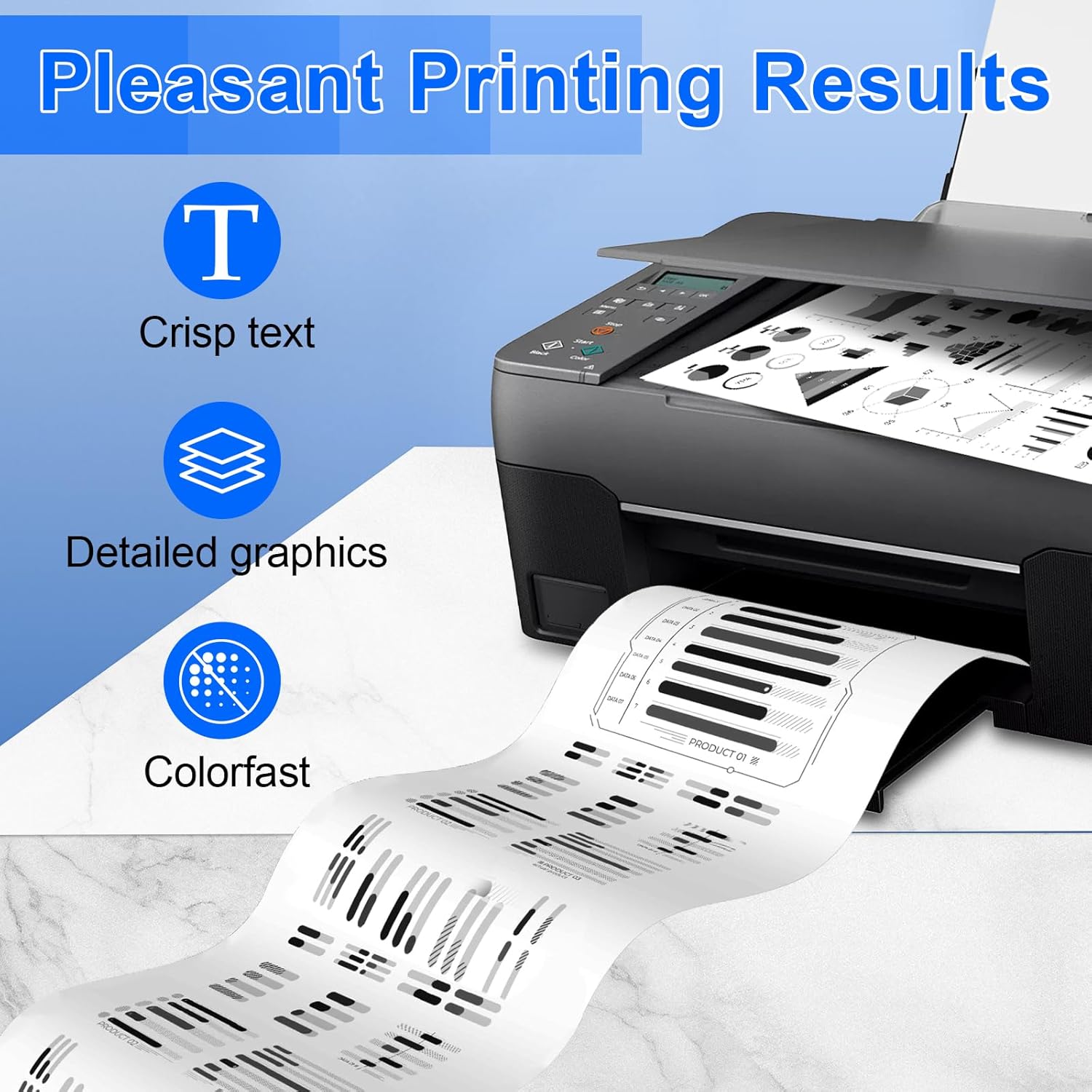 NineLeaf 2 Pack 58X [with Chip] Compatible Black Toner Cartridge Replacement for HP 58X CF258X 58A CF258A to use for Laser Jet MFP M428fdw M428dw M428fdn Pro M404n M404dn M404dw M428 M406 Printer