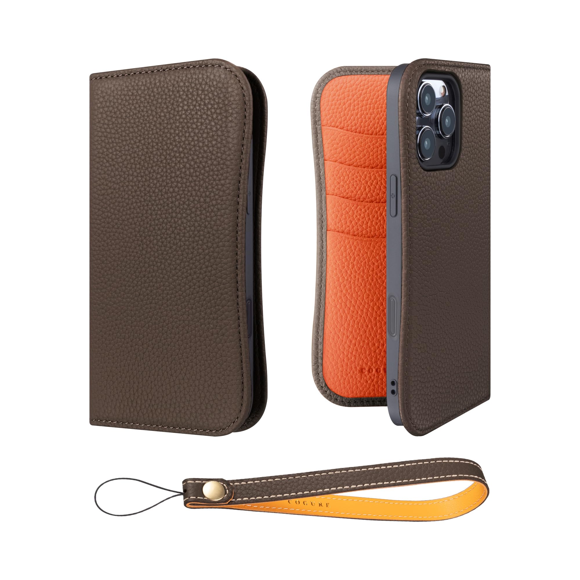 Amazon.co.jp: COGURE コグレ iPhone16ProMax 手帳型 ケース