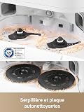 DREAME L40 Ultra Robot Aspirateur Laveur avec Serpilliere Amovible et relevable - Brosse latérale Extensible et relevable -11 0 - 6