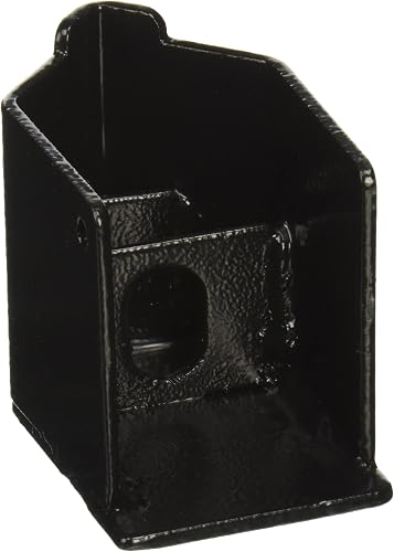 Padlock Guard, Hardened Steel, Blk, 2-3/4"L