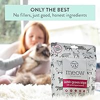 Vista 5 de The New Zealand Natural Pet Food Co MEOW - Golosinas liofilizadas para gatos – Callos verdes de cordero con mejillón verde de Nueva Zelanda, alto