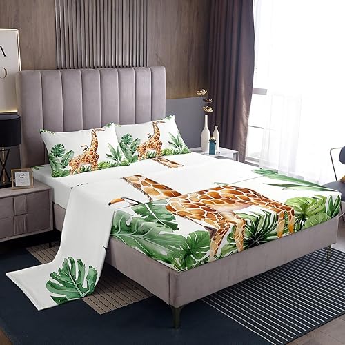 Miniatura 23 de jejeloiu Cow Skull Bed Sheets Set Twin Size Kids Longhorn Skull 3 Pieces Sheet with 16 Inch Deep Pockets for Boys Girls Teens Western Desert Bedding