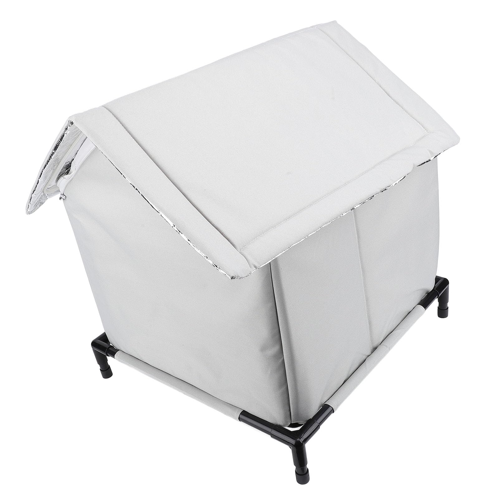 Tente Extérieure d'hiver pour Chat, Abri d'hiver étanche pour Chat, Maison Extérieure Errant (Gray)