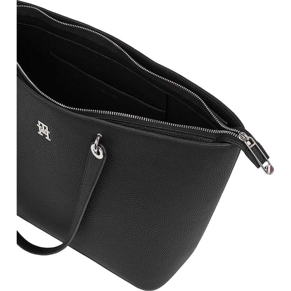 Tommy Hilfiger Donna Borsa Tote Bag Emblem Grande