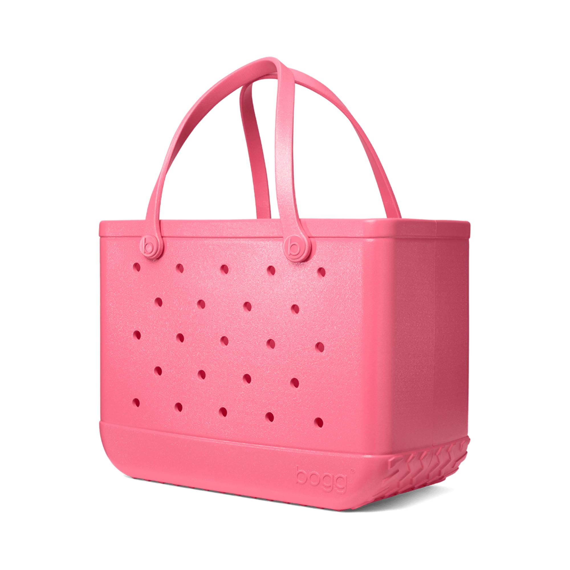 BOGG BAG Original Large Tote – 19” x 14” x 9” – Durable, Washable, Tip-proof – Beach, Pool, Boat, Work, Sports (Watermelon Shimmer)