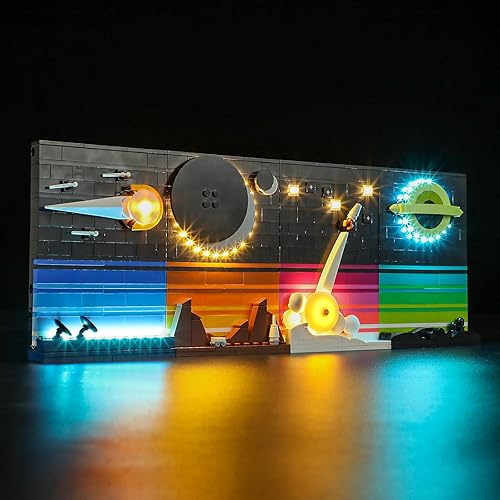 Miniatura 2 de BRIKSMAX Kit de iluminación LED para Lego-21340 Tales of the Space Age - Compatible con Lego Ideas Building Set- No incluye Lego Set