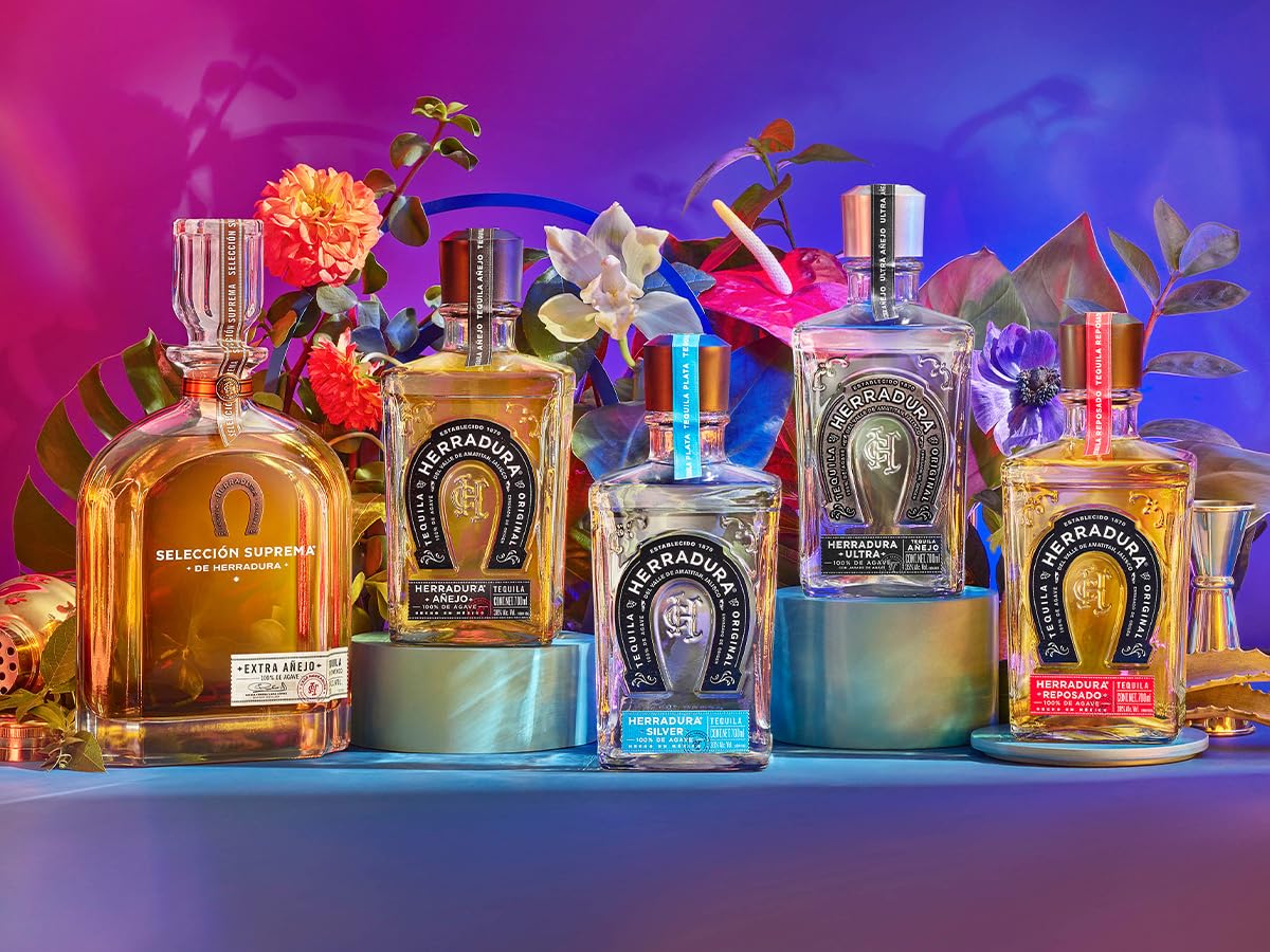 Herradura Tequila Añejo, 100% Agave, Con caja para regalar, 700 ml