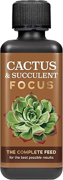 Growth Technology Ltd GTCAF300 Cactus and Succulent Focus 300ml - Black