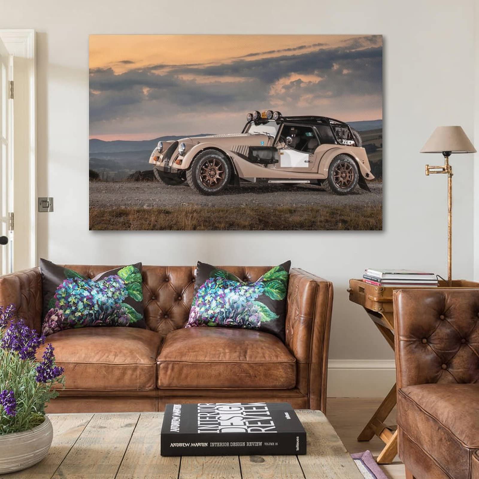 Poster Su Tela Morgan Plus Four CX-T - Decorazione Moderna Per Parete, 50 X 75 Cm, Stampa HD