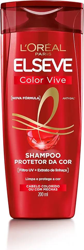 Shampoo L'Oréal Paris Elseve Colorvive, 200ml