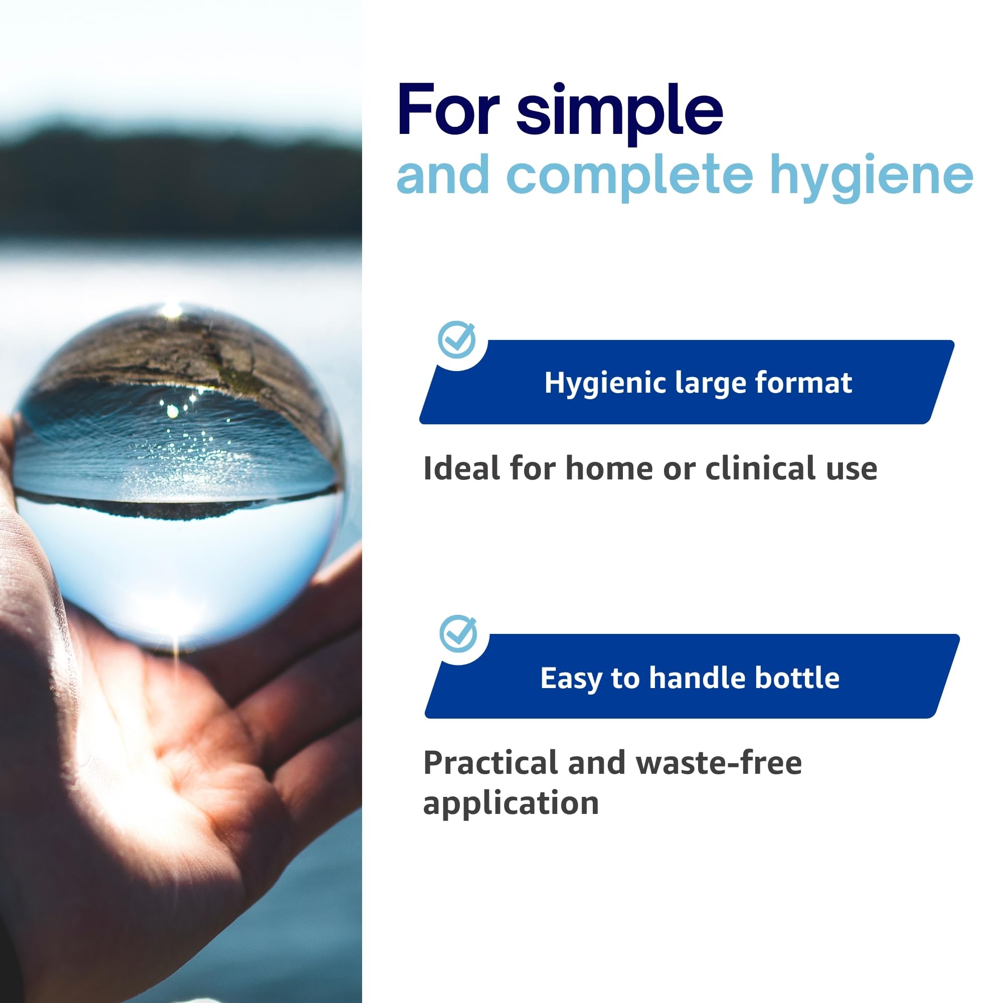 9 X 500 ml - VERSOL Steriles Wasser zur Spülung – Gereinigtes Wasser H₂O – Sterile, pyrogenfreie Lösung zur Wundreinigung, Hautpflege, Kontaktlinsenbehälter-Spülung, tägliche äußere Hygiene