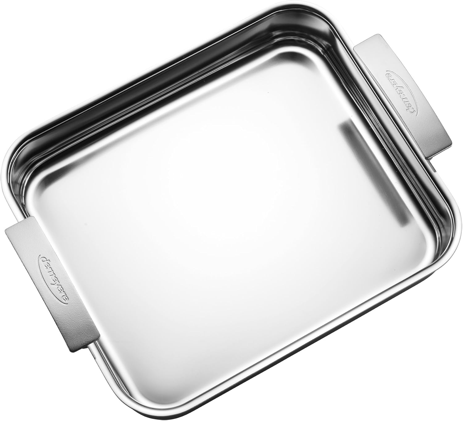 Demeyere Industry 5-Ply Stainless Steel 15.7 X 13.3-inch Roasting Pan