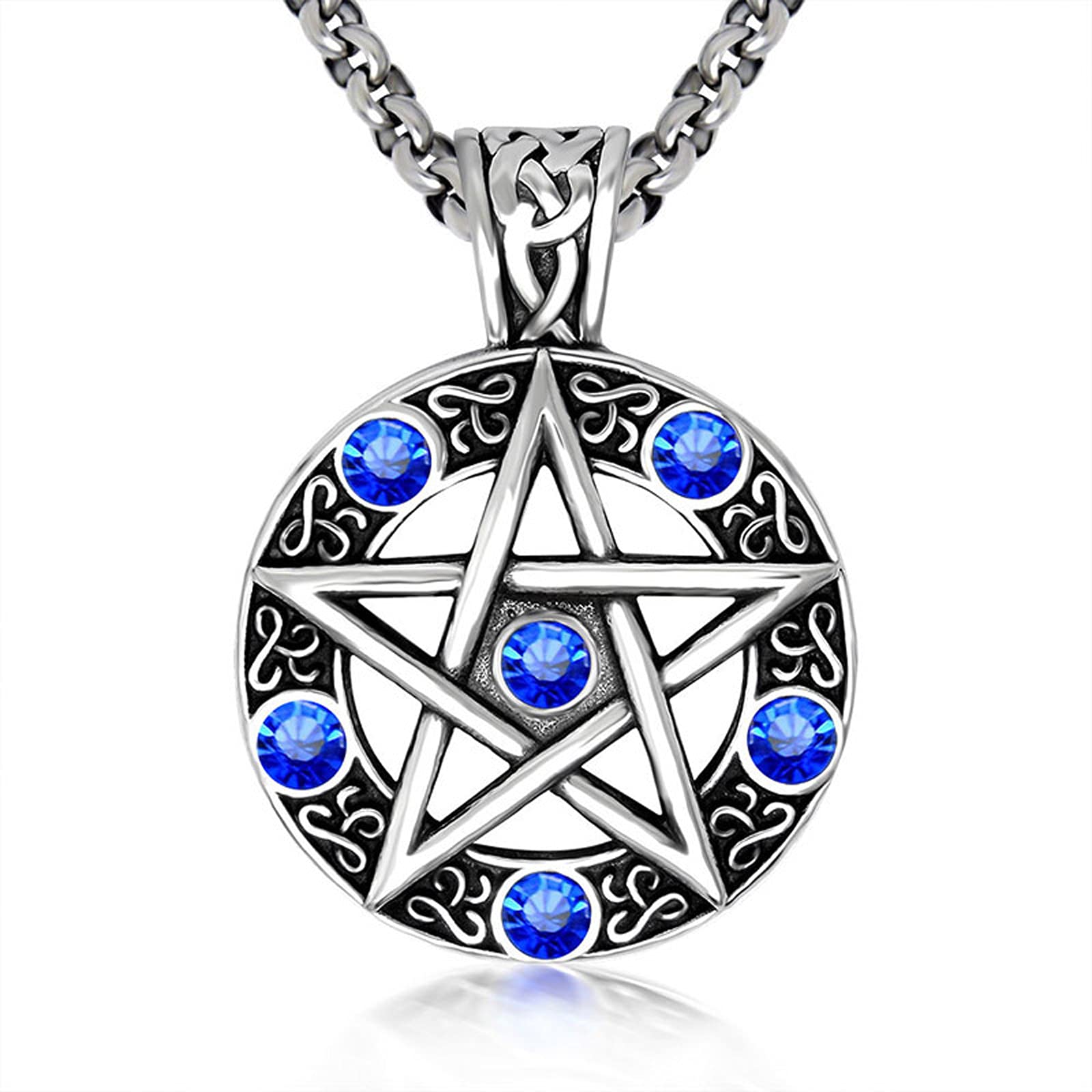 Collier couple étoile à cinq branches : pendentif mode coréenne créatif