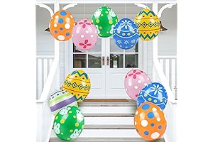 18-Inch Inflatable Easter Egg Outdoor Decorations