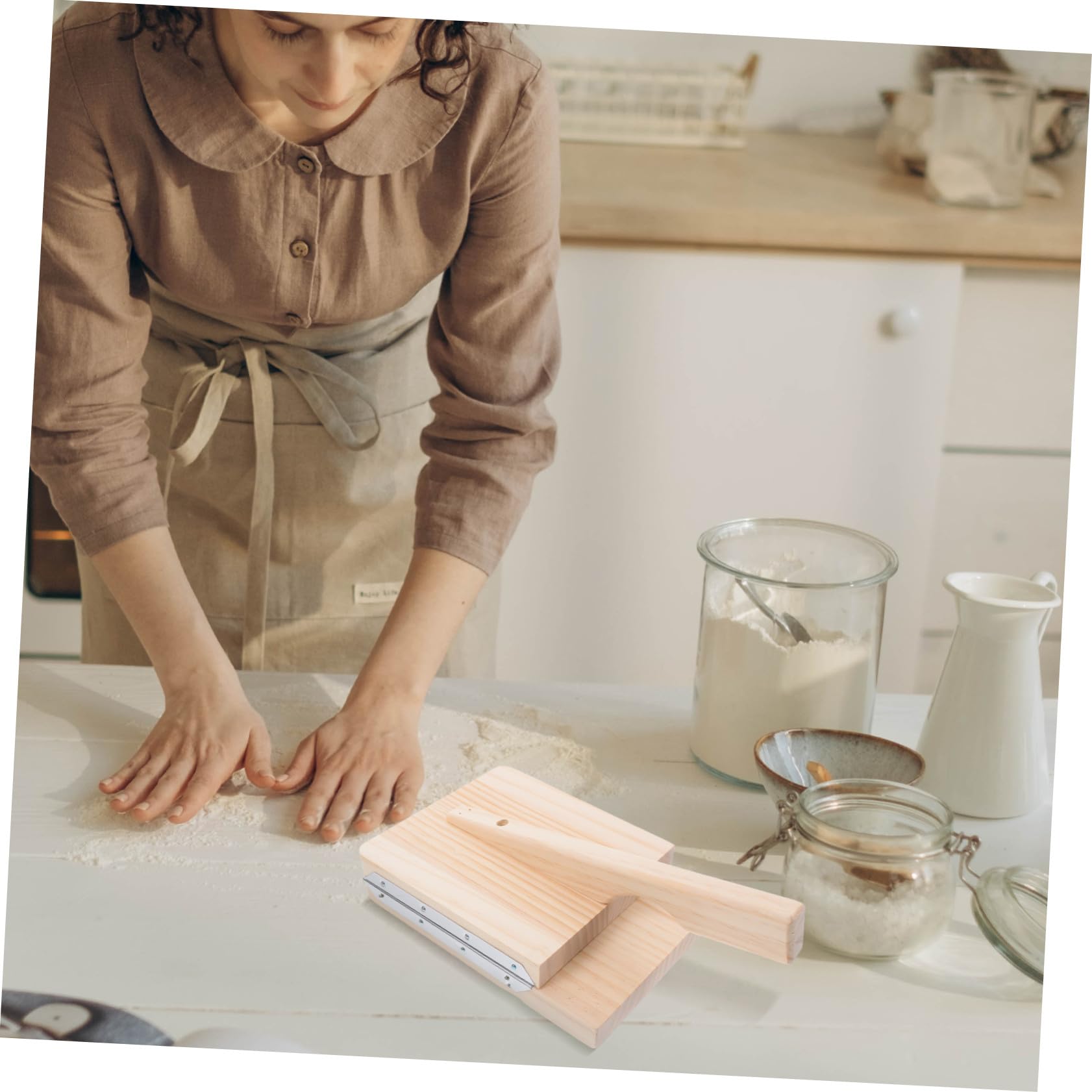 Stampo in Legno per Ravioli Pressa per Impasto Facile da Usare, Accessorio Cucina fare Sfoglie di Pasta e Gnocchetti