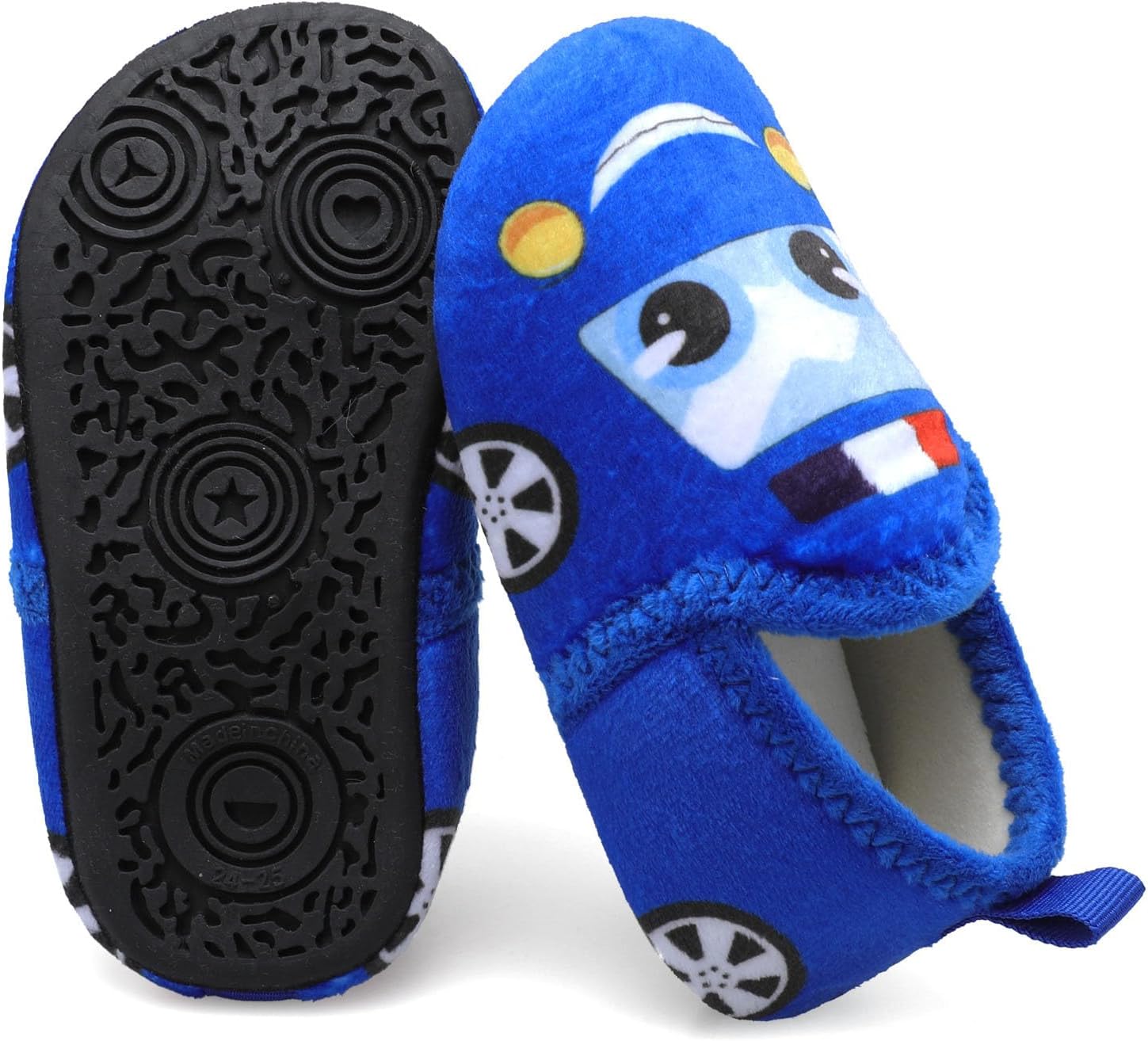 L-RUN Toddler Boys Girls House Slippers Indoor Home Shoes Warm Slipper Socks for Kids Baby Soft Winter Warm Walking Shoes - Image 5