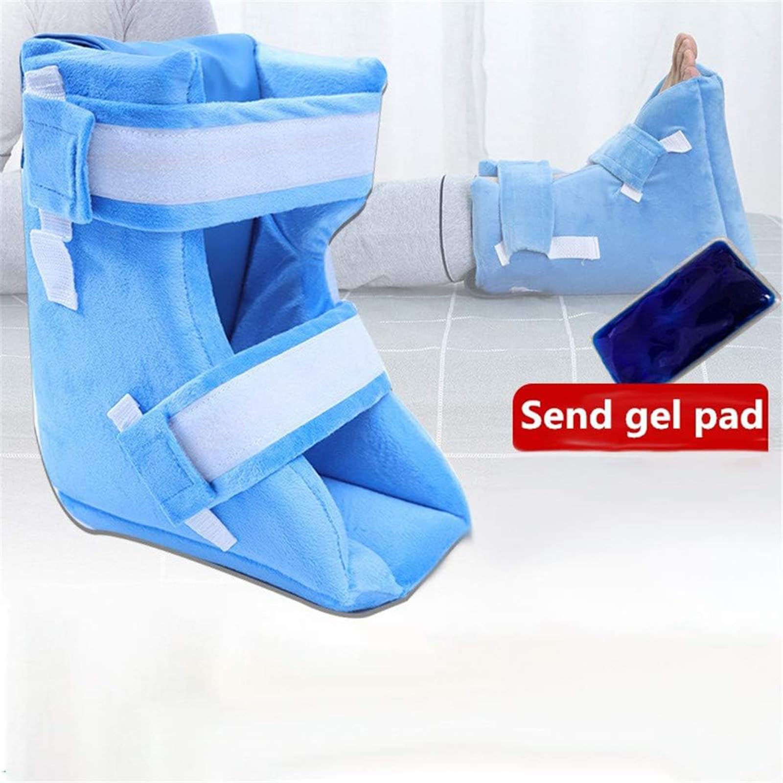 Almohada Protectora del talón, Almohadilla antiescaras para el talón, cojín Protector del Tobillo, Almohadas eficaces para aliviar Las úlceras del talón