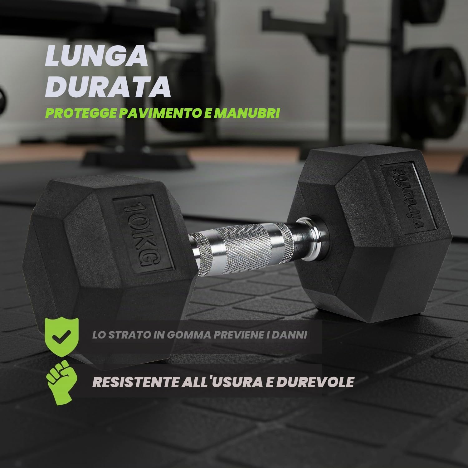 VirtuFit Hexa - Manubrio Pro – 15 kg – per pezzo