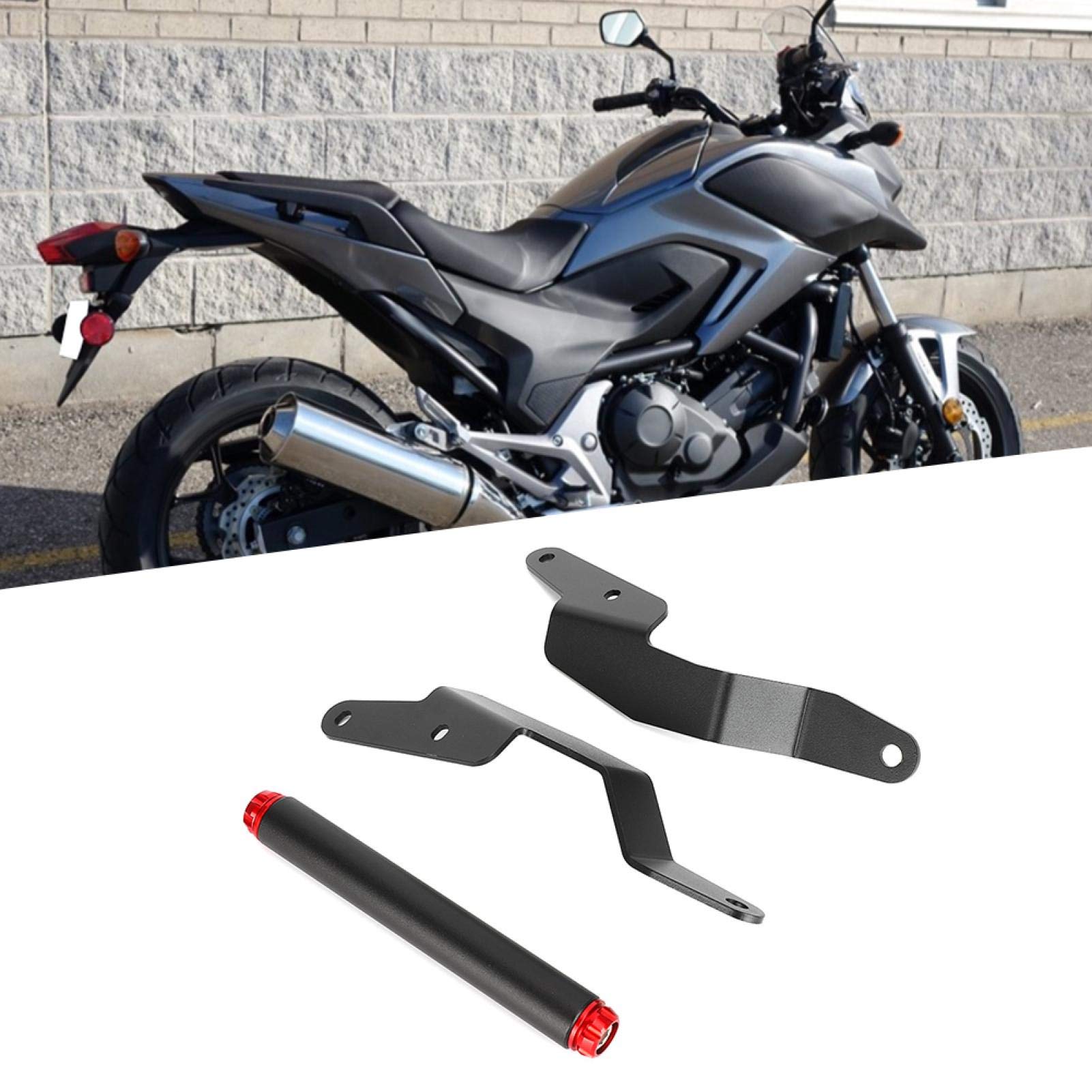 Qiilu Motorfiets Navigatie Beugel Front Bar Telefoon GPS Houder Past voor NC750X NC700X F6x957 Qiilu Motorfiets Navigatie Beugel Front Bar Telefoon GPS Houder Past voor NC750X NC700X F6x957