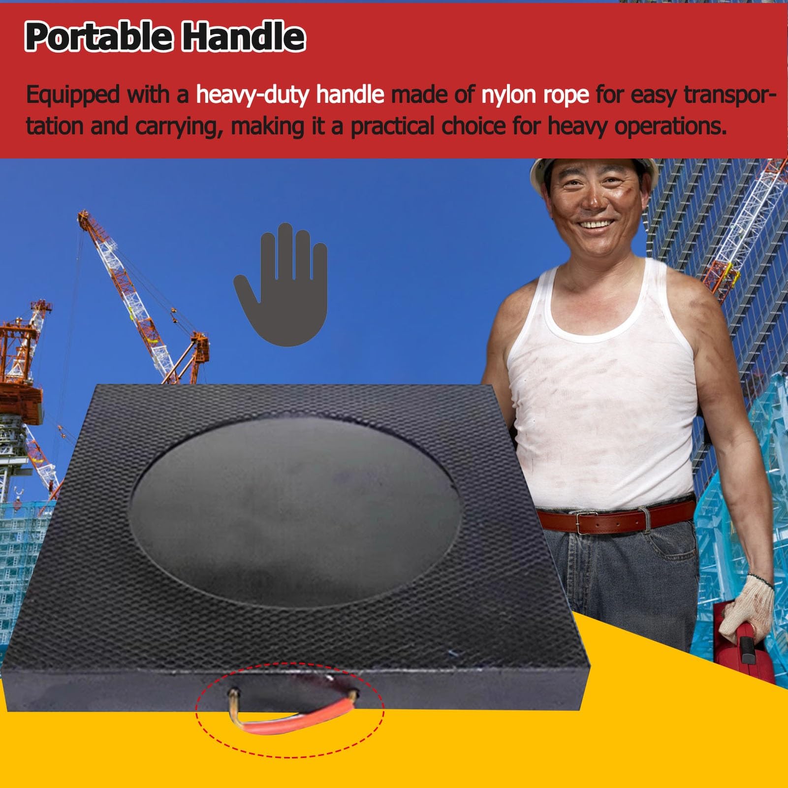 Snapklik.co : Drydiet 2 Pcs Rv Jack Blocks Pads Stabilizing Outrigger