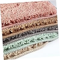 Vista 9 de Unomor Alfombra antideslizante para piso, alfombra de felpa absorbente de agua, tapete de baño absorbente antideslizante, alfombra de baño de felpa
