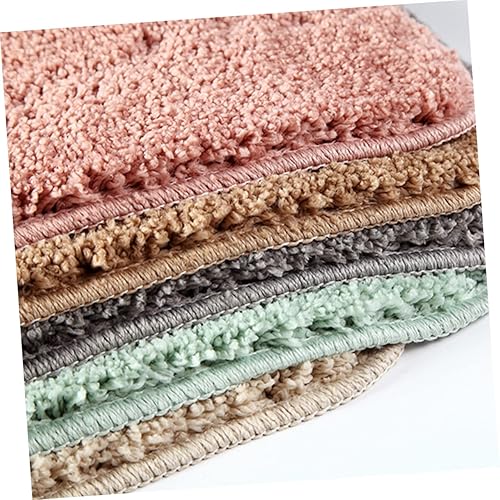 Miniatura 9 de Unomor Alfombra antideslizante para piso, alfombra de felpa absorbente de agua, tapete de baño absorbente antideslizante, alfombra de baño de felpa