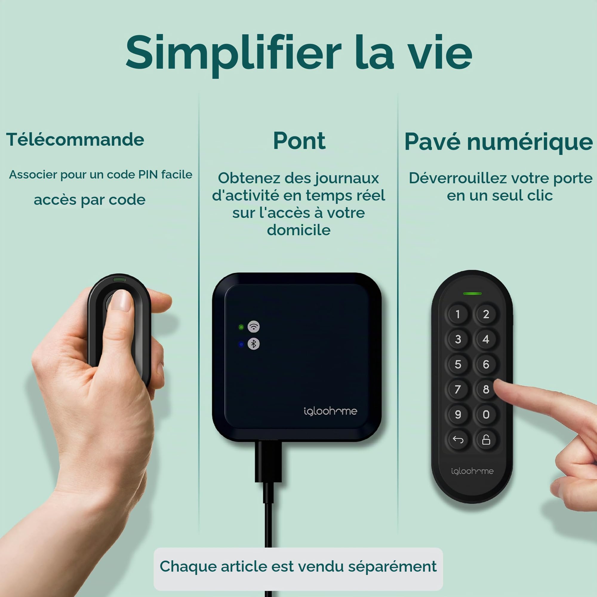 igloohome | Transformez votre serrure en serrure intelligente. Accès sans clés