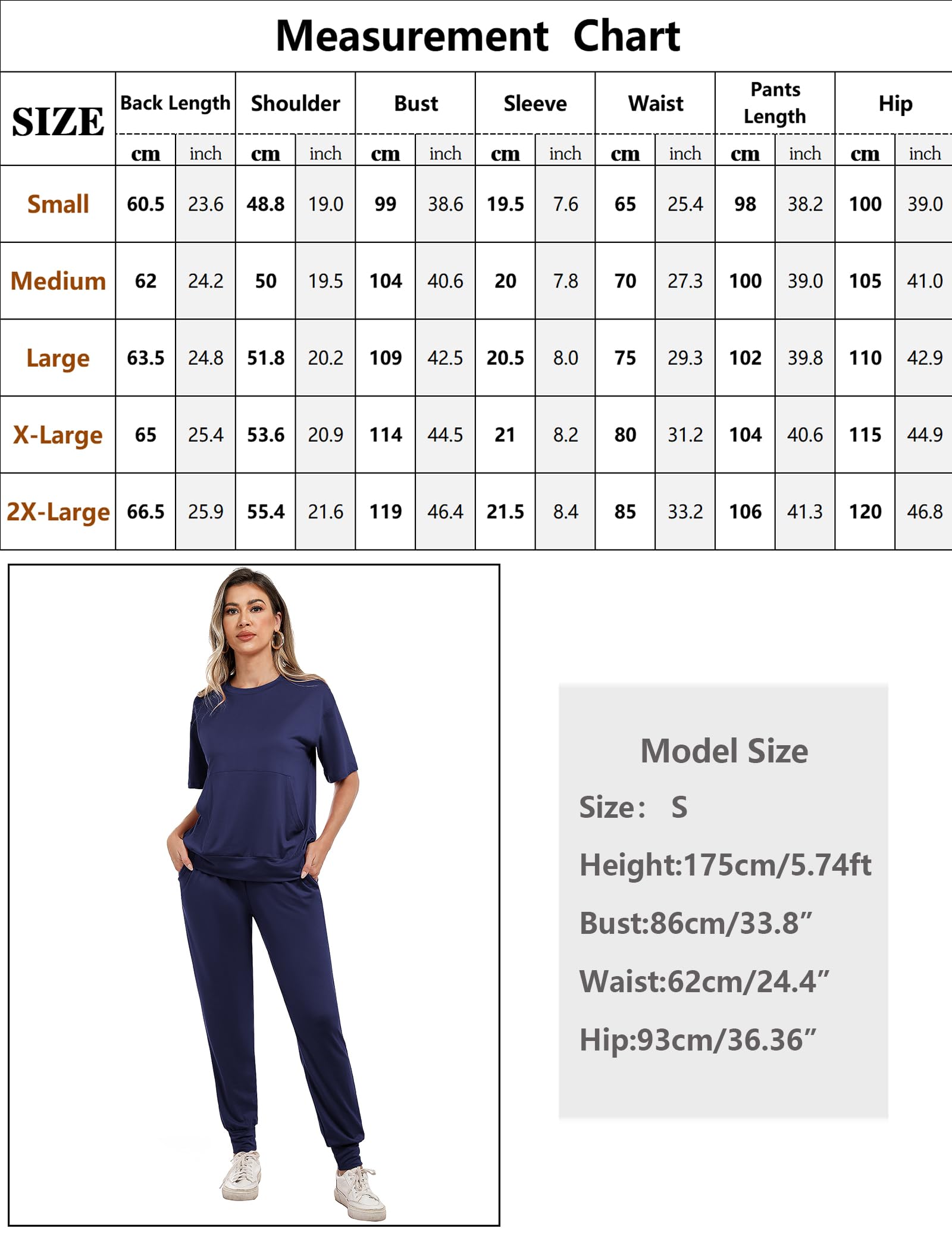 Irevial Sportivo Donna Completo,Completi Sportivi Donna Due Pezzi, Tuta Donna Sportiva Estiva, T-Shirt & Pantaloni Casual, Elegante Tuta Donna Ginnastica per Jogging, Training, Casa, Fitness