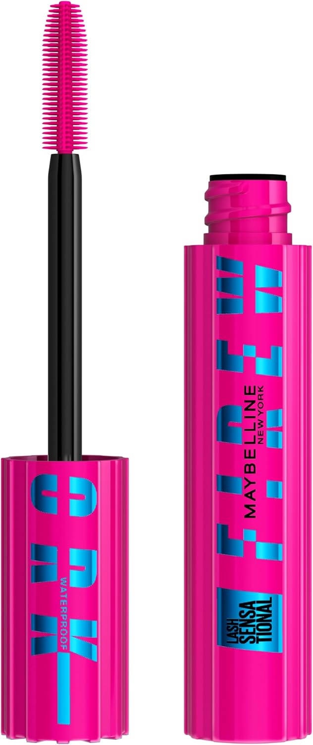 Maybelline New York Lash Sensational Firework mascara – met pro-vitamine B – 360° uitgewaaierde wimpers