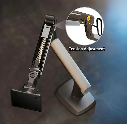 Miniatura 7 de Brazo para monitor de juegos para monitores planosultraanchoscurvos de 27" a 50", carga de montaje resistente de hasta 39.7 lbs, VESA 753.937 in