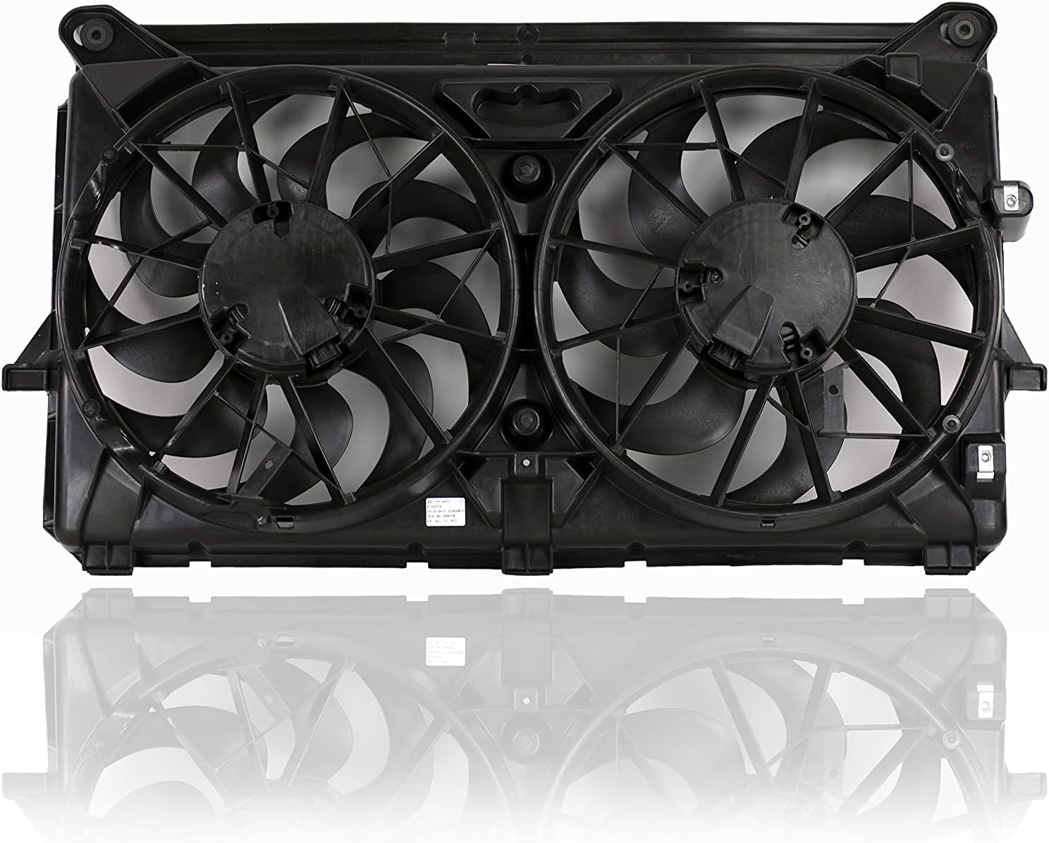 Dual Radiator and Condenser Fan Assembly - Cooling Direct Compatible/Replacement for 15780796 07-14 Chevrolet Silverado/GMC Sierra 1500 8Cy Suburban/Yukon XL/Escalade ESV