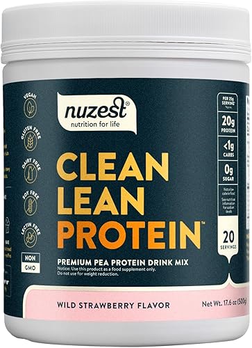 Nuzest Clean Lean Proteínas, 1.1 libras, CLPSTRAW5, 1