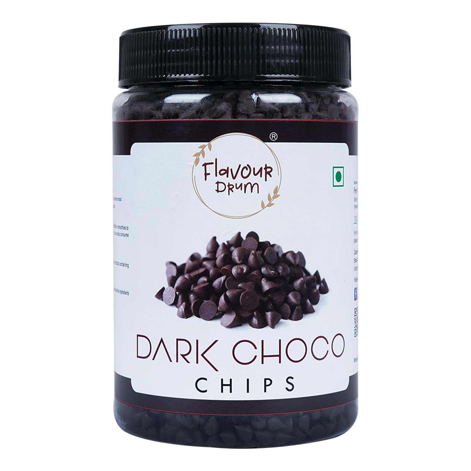 Flavour Drum Dark Choco Chips, 500 g | Baking | Cake Decoration | (B0CH3HN6WJ) Amazon Price History, Amazon Price Tracker