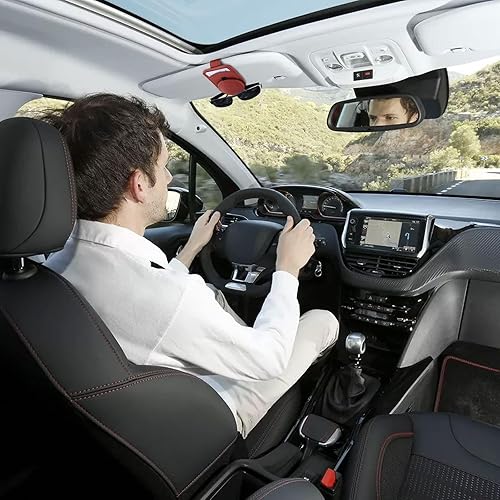 Miniatura 8 de Linkstyle Soporte para gafas de sol para visera de coche, Rojo -