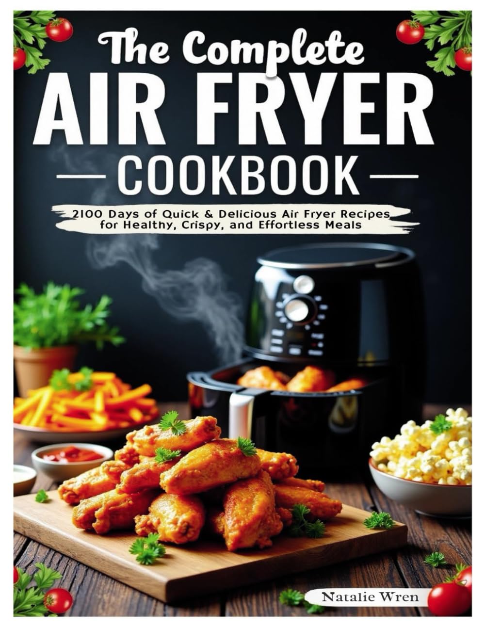 The Complete Air Fryer Cookbook for Beginners: 2100 Days of Quick & Delicious Air Fryer Recipes for Healthy, Crispy, and Effortless Meals product image