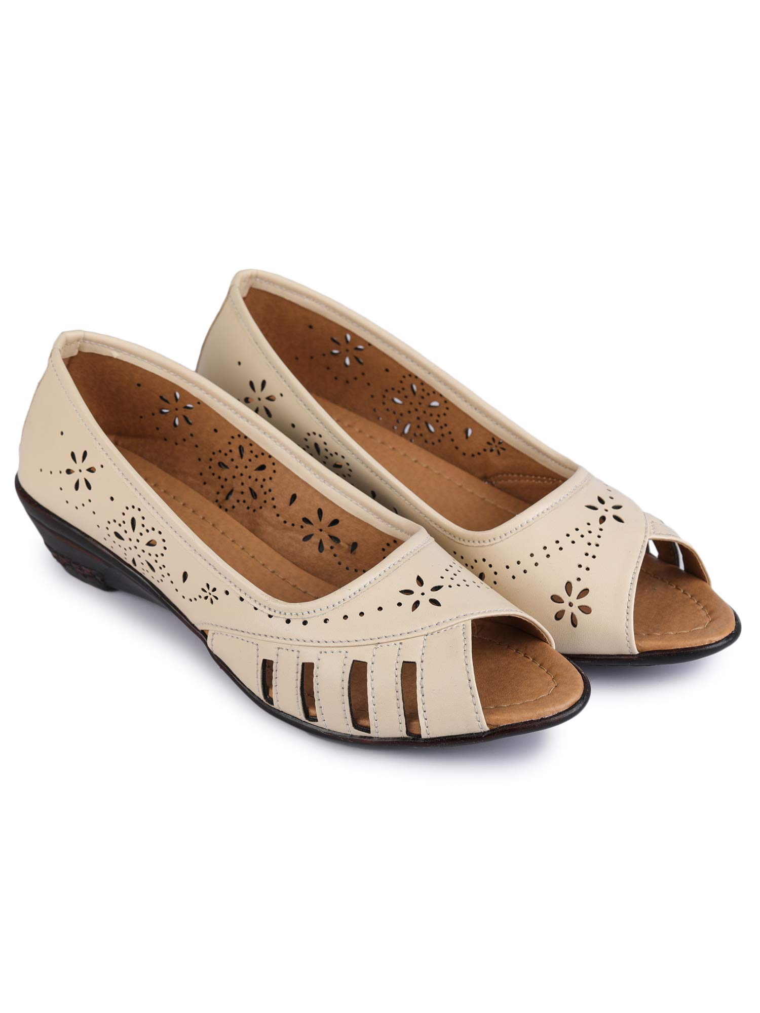 Stylish Women Comfortable Belly Shoes Off White (B0CKTLJRCB) Amazon Price History, Amazon Price Tracker